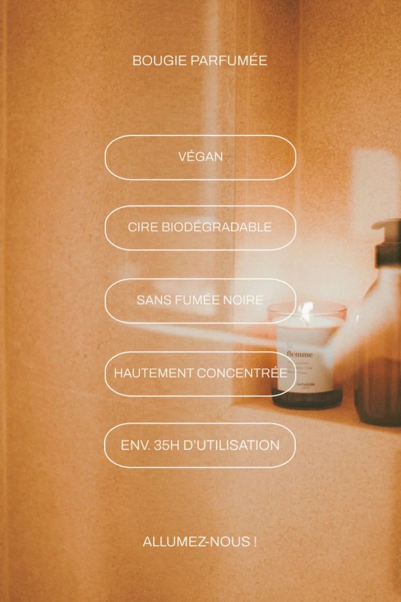 La Flemme - Bougie parfumée 135g - Versatile – Image 4