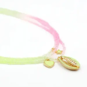 Collier perles grigris - CARLA 83 - L'atelier des dames – Image 2