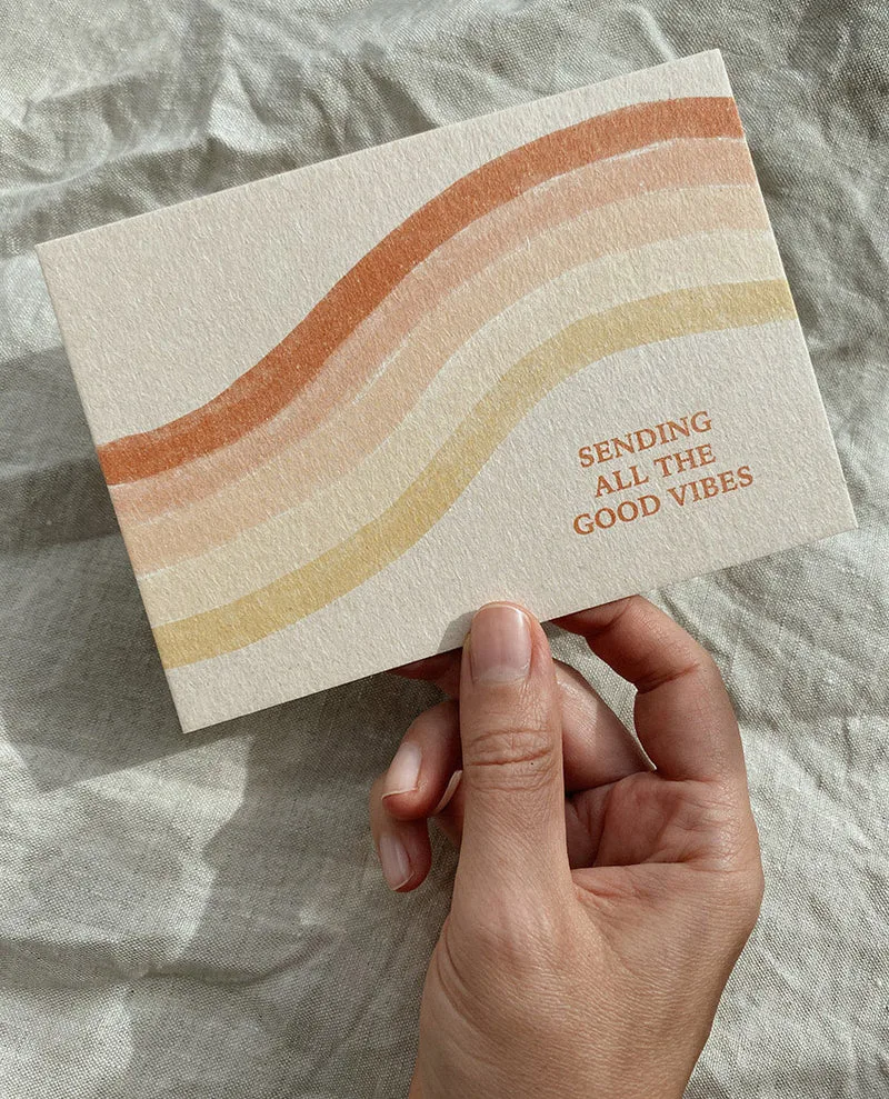 Sending all the good vibes - Carte -  Anna Cosma – Image 1
